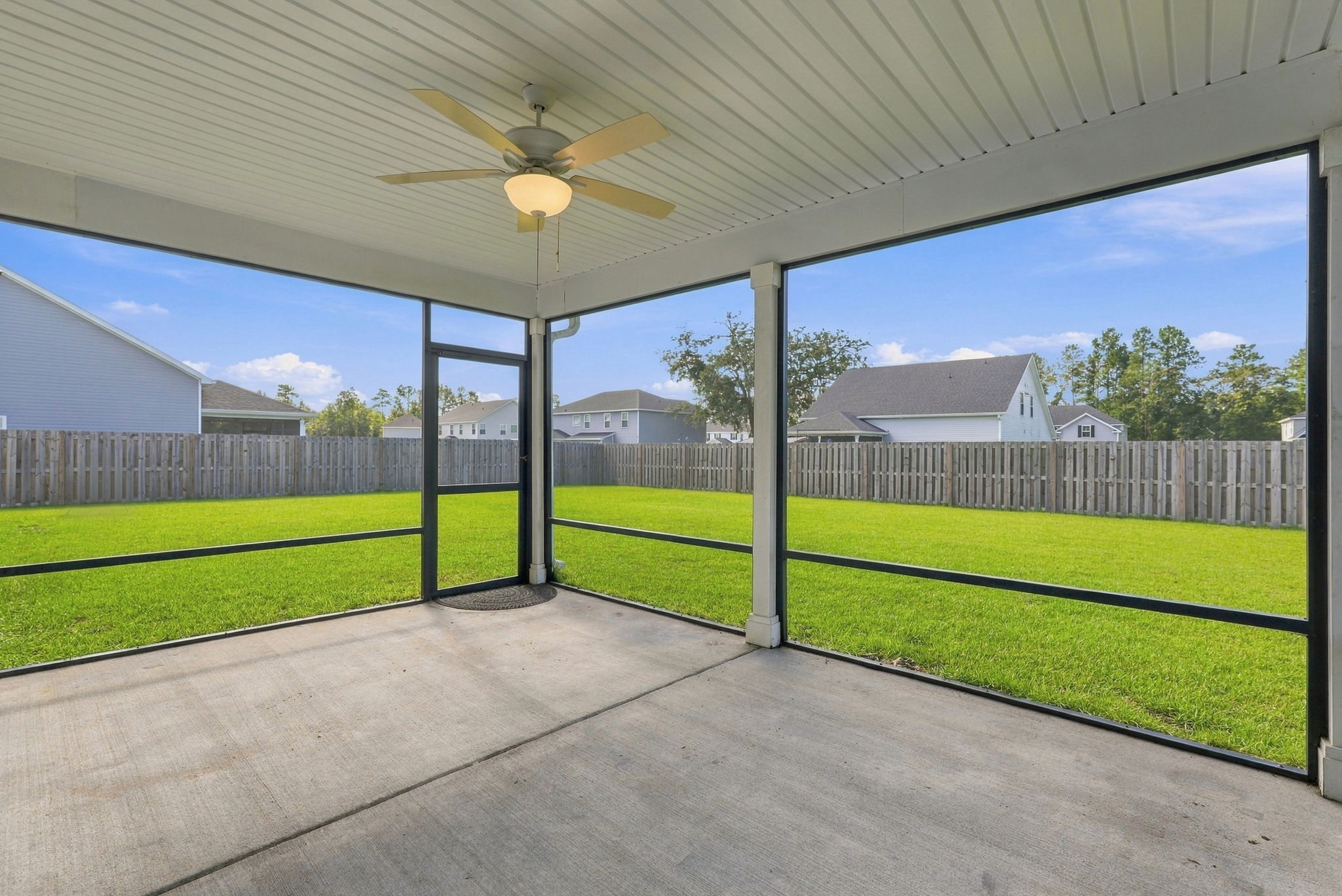 Screen In Back Porch