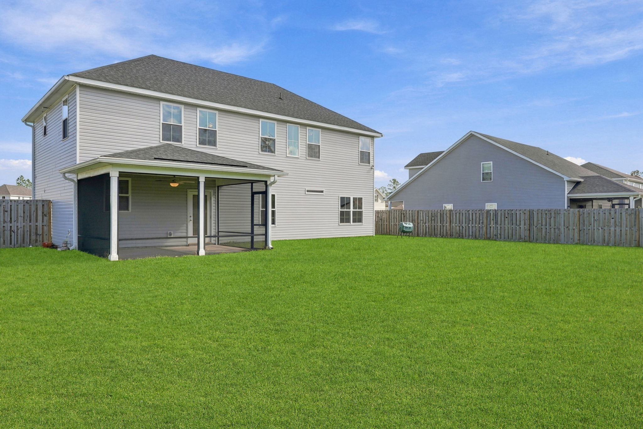 Back View Of Property