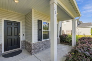 Front Door View of Property