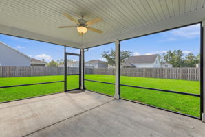 Screen In Back Porch