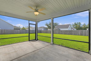 Screen In Back Porch