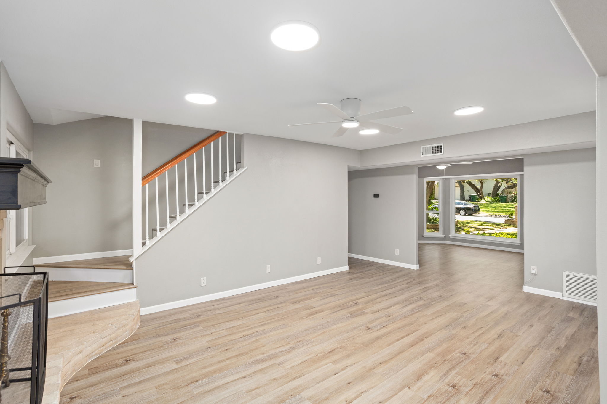 Family Room/ Staircase