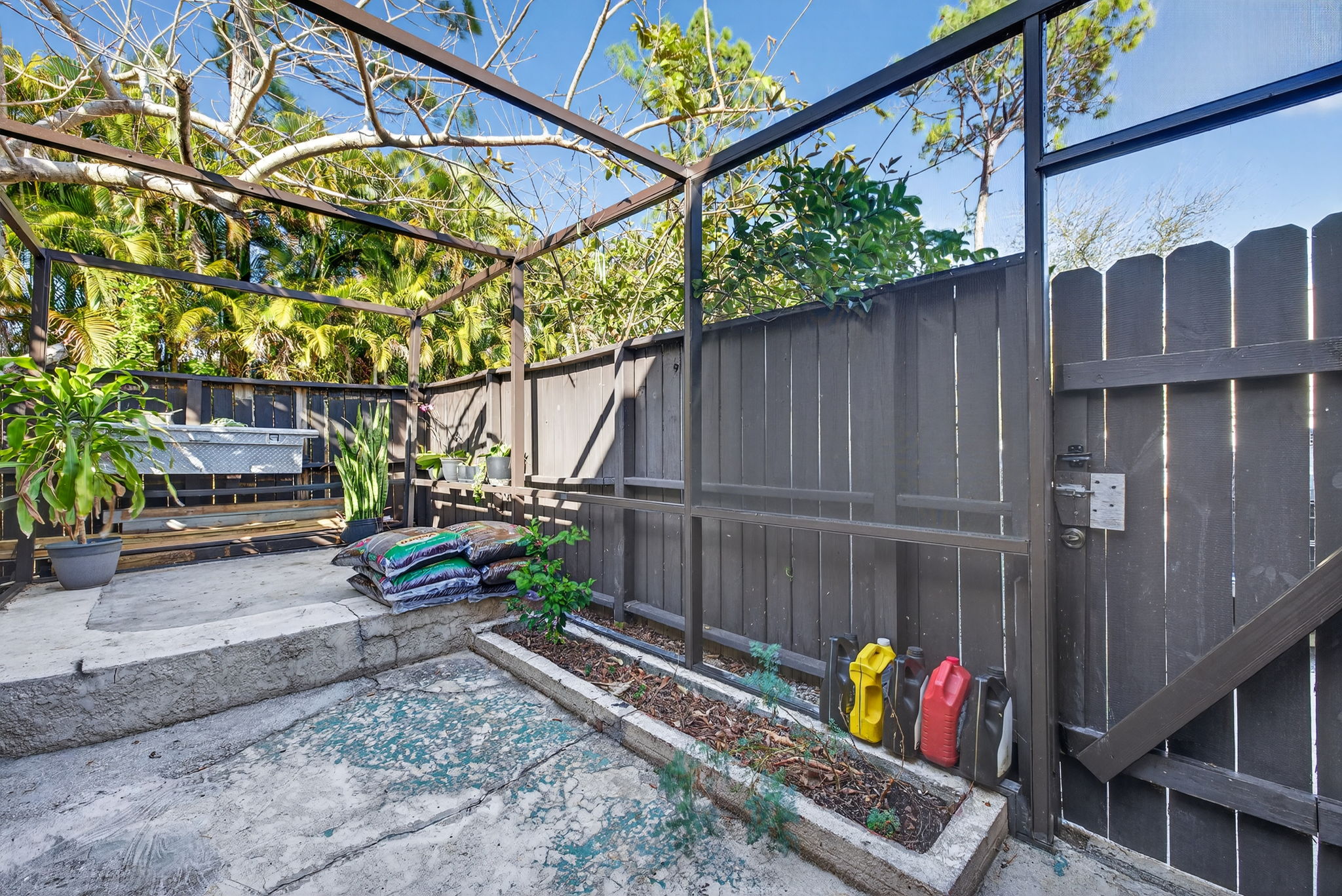 Courtyard -garden area