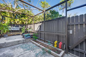 Courtyard -garden area
