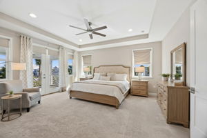 Owner's Bedroom-Virtual Staging