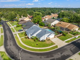 Aerial Corner Lot View