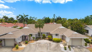 Aerial Front Exterior