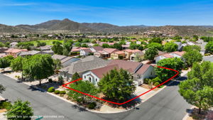 Aerial Front Lot Lines