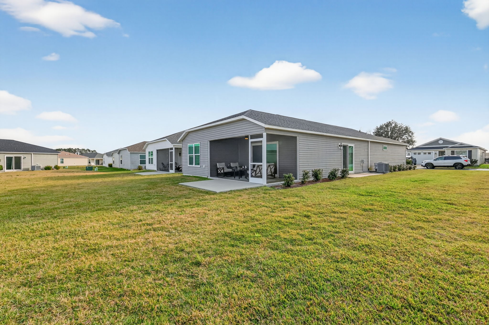 Rear and Side Elevation with Large Lot and Room For a Pool!