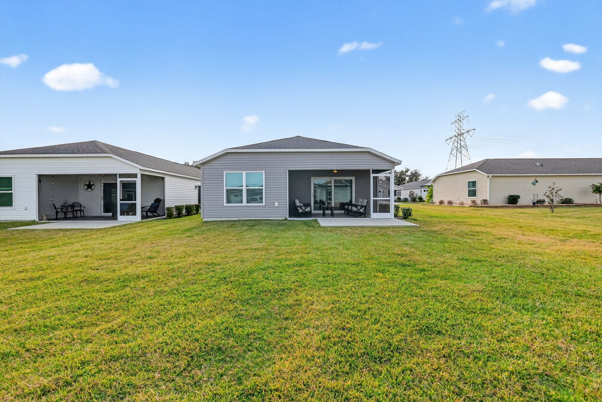 Rear Elevation with Large Lot and Room For a Pool!