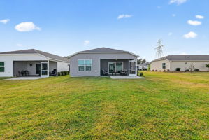 Rear Elevation with Large Lot and Room For a Pool!