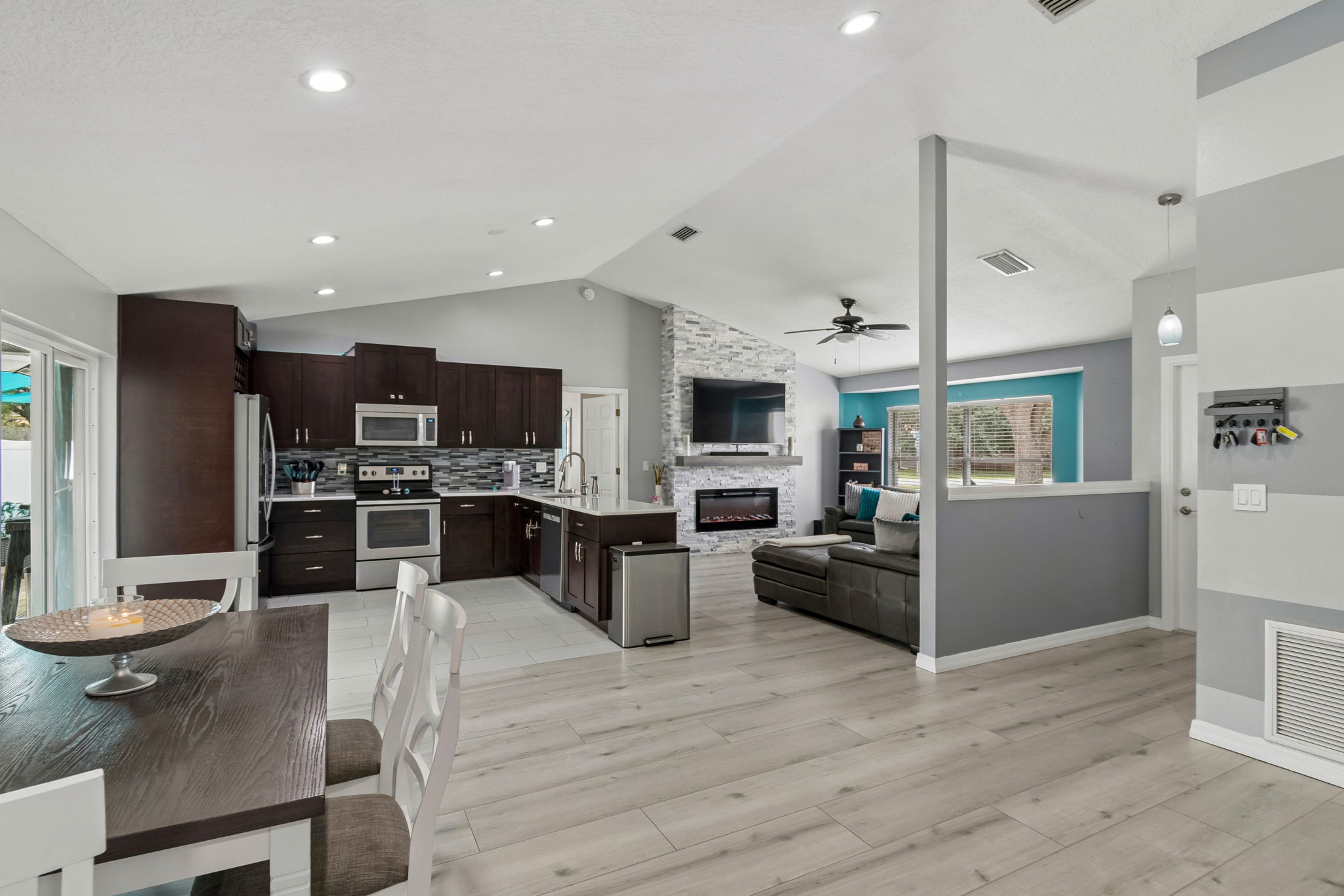 Dining Room/Kitchen/Living Room