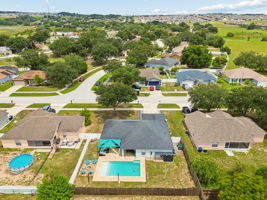 Aerial Back Yard View