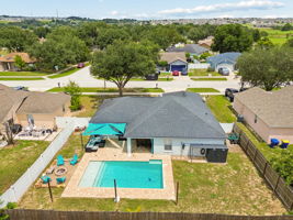 Aerial Back Yard View