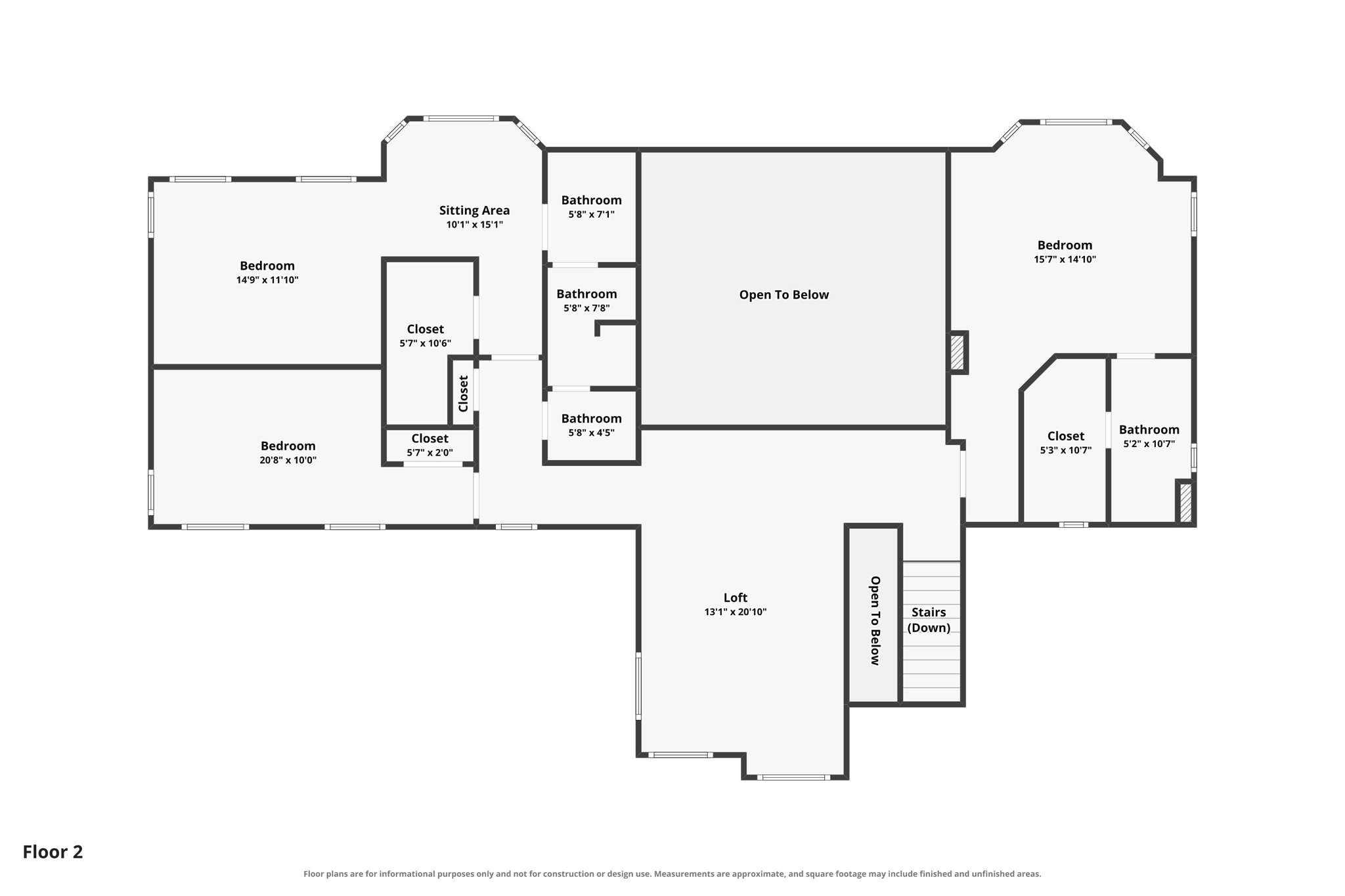 Upper Floorplan