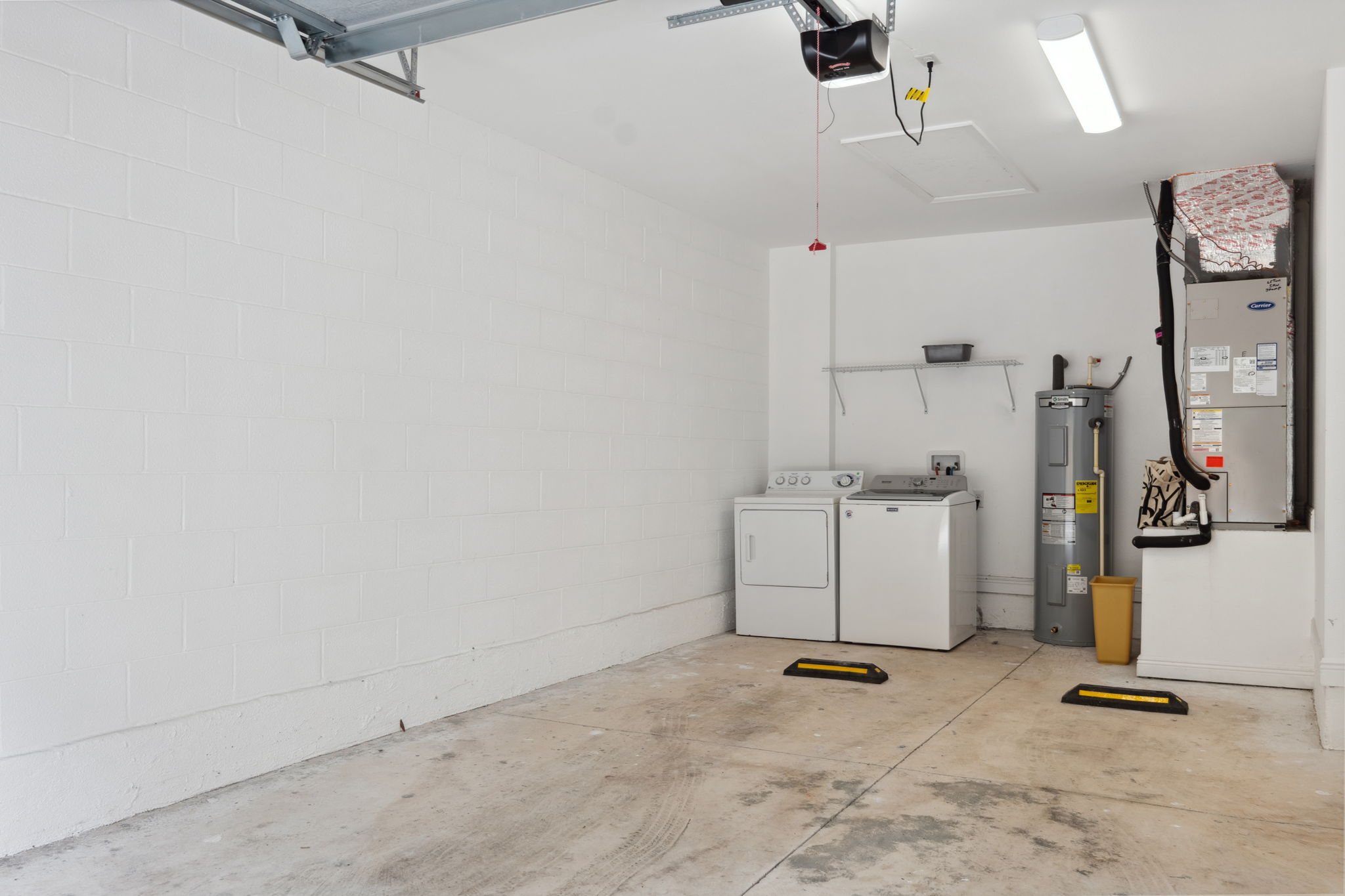 Unit F garage