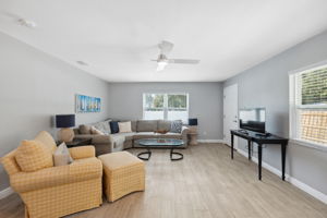 unit F living room