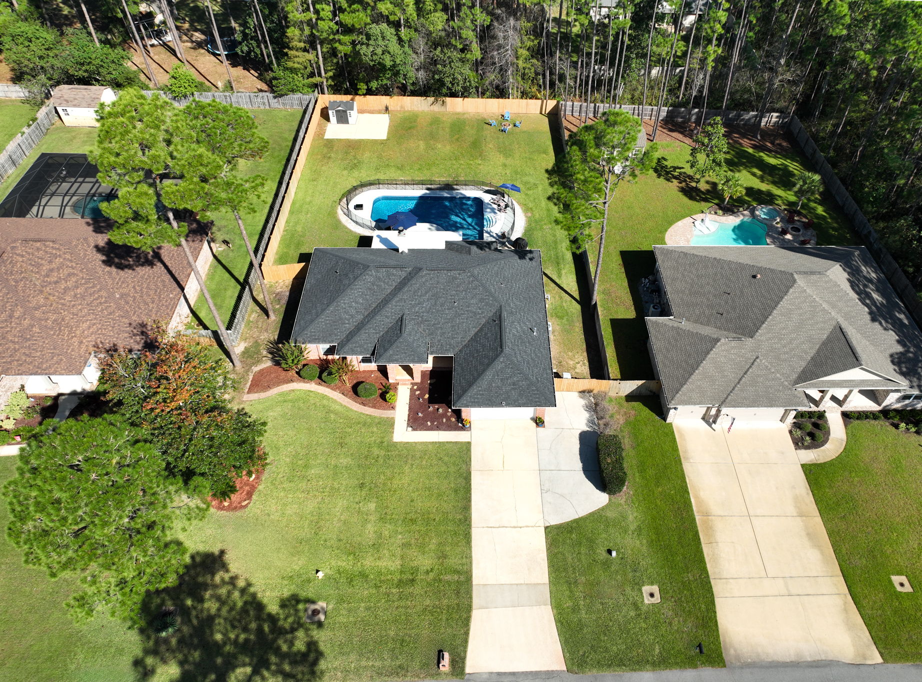 Aerial View of Property