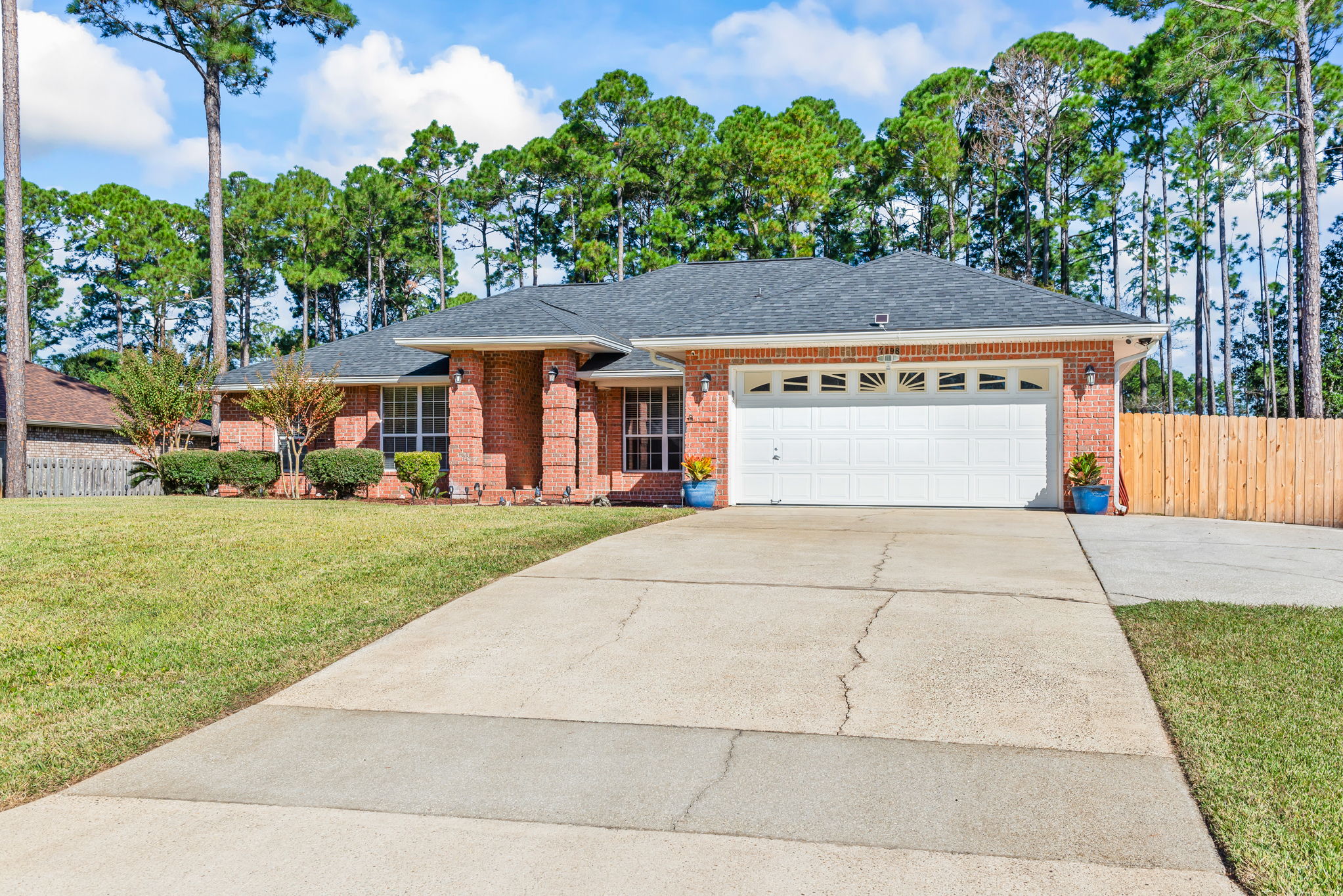 Front of Home and Driveway