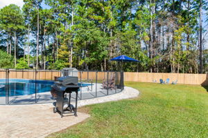 Patio and Fenced Back Yard