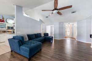 Living Room and Foyer