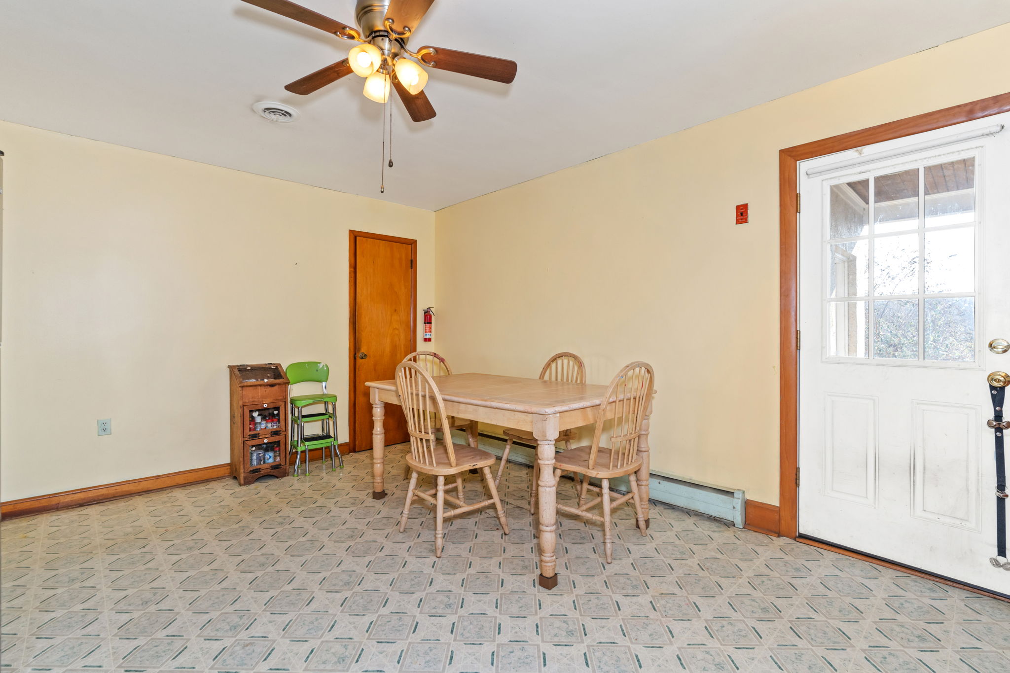 Separate laundry room off of the kitchen