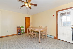Separate laundry room off of the kitchen