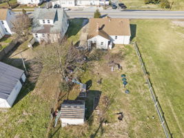 Storage shed included