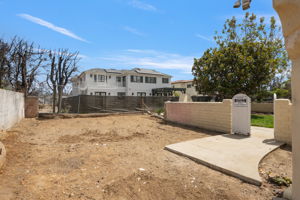 Site of former garage