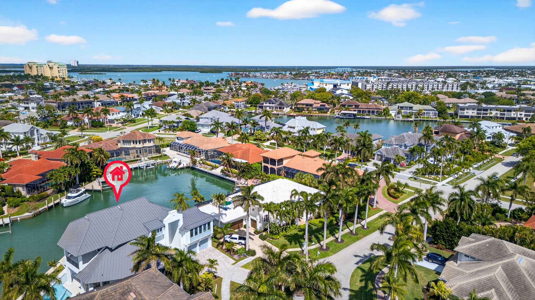 Aerial Front Exterior 3 - marker