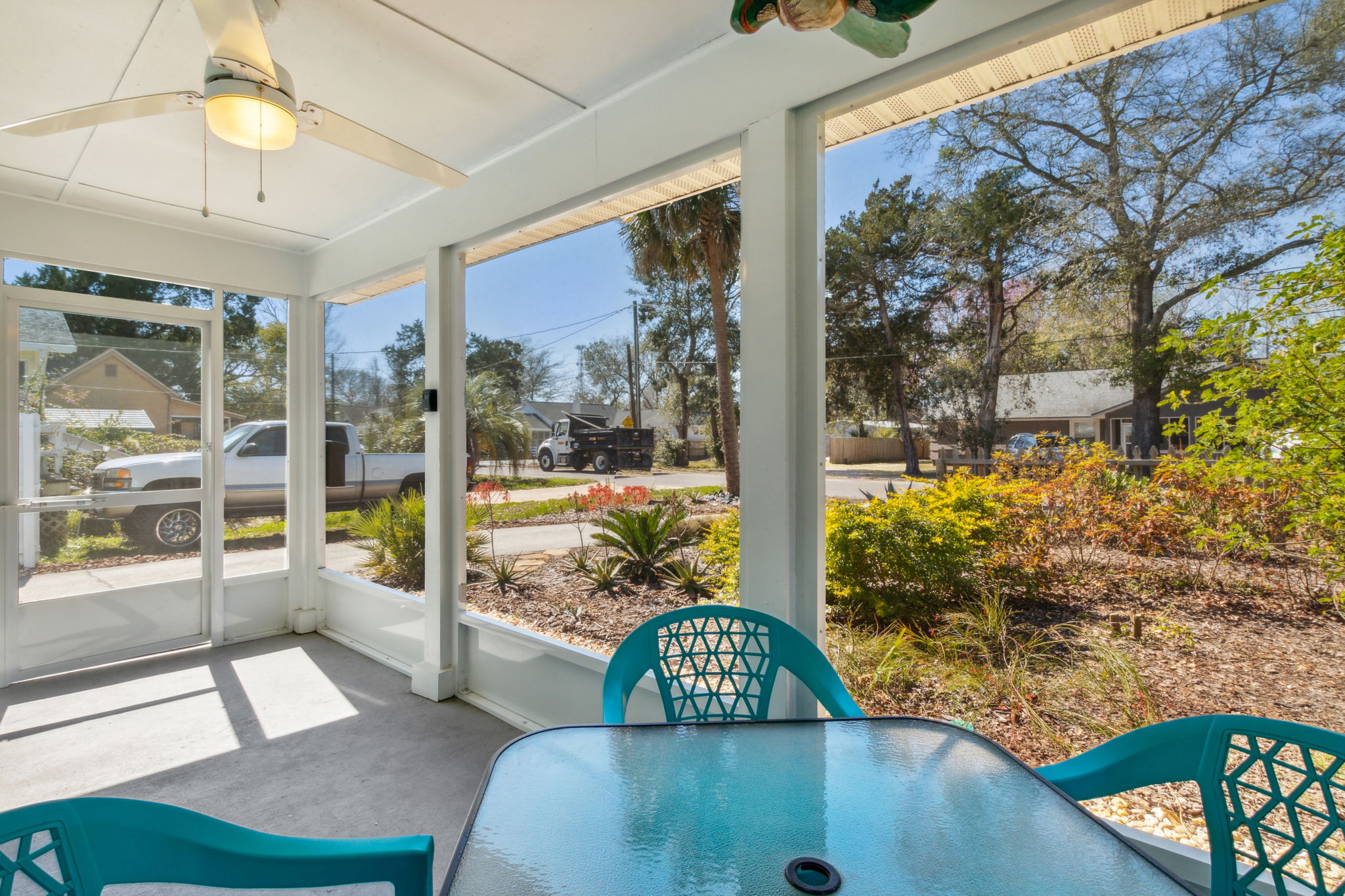 Screened Front Porch