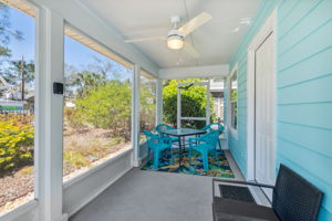 Screened Front Porch