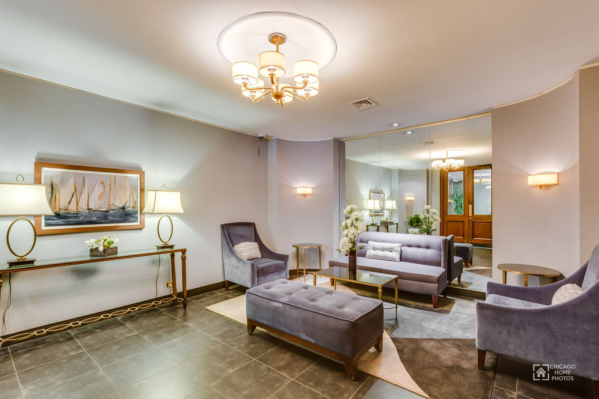 Interior lobby, very comfortable and welcoming to your guests