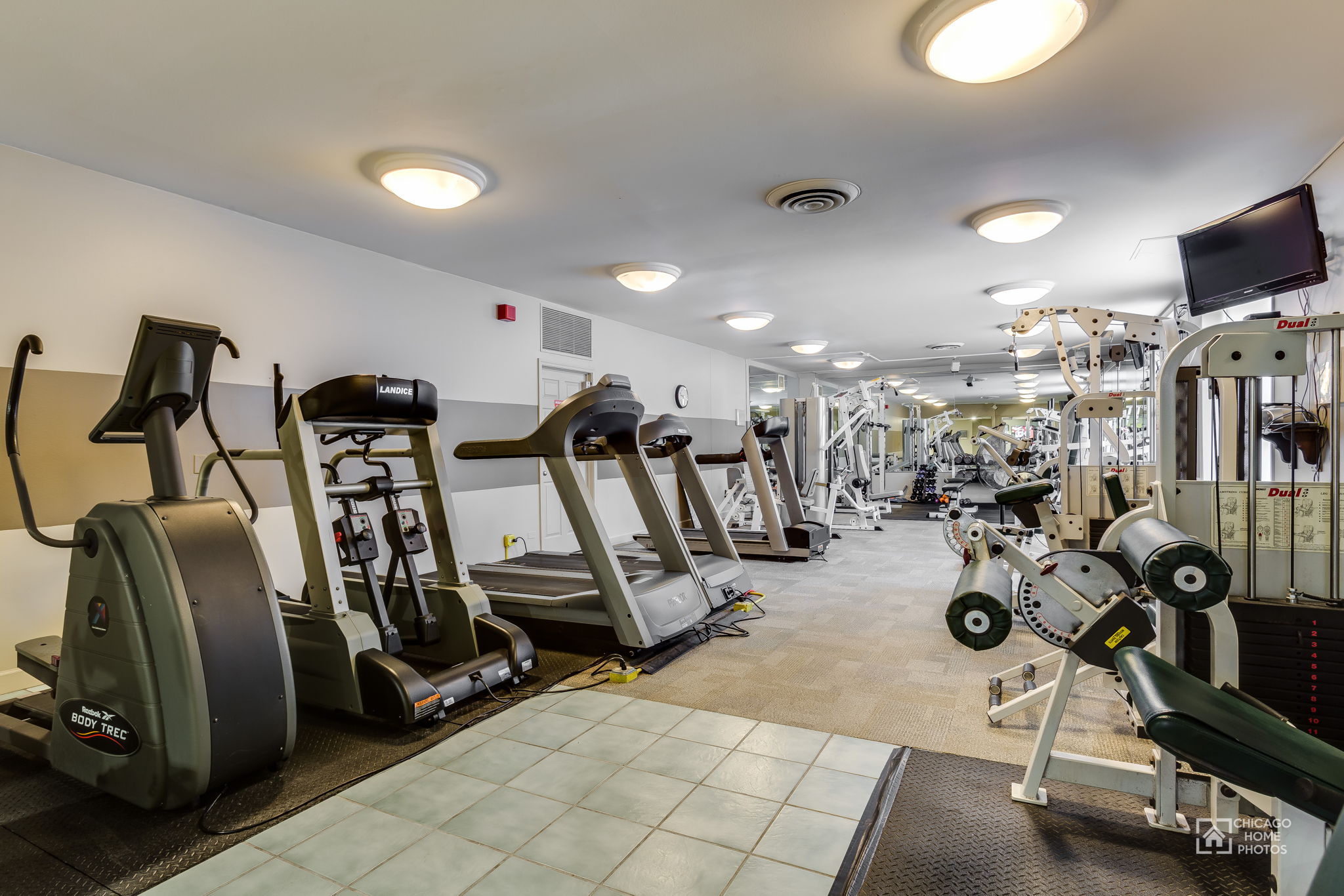 Work out room, get your work out in without leaving the building