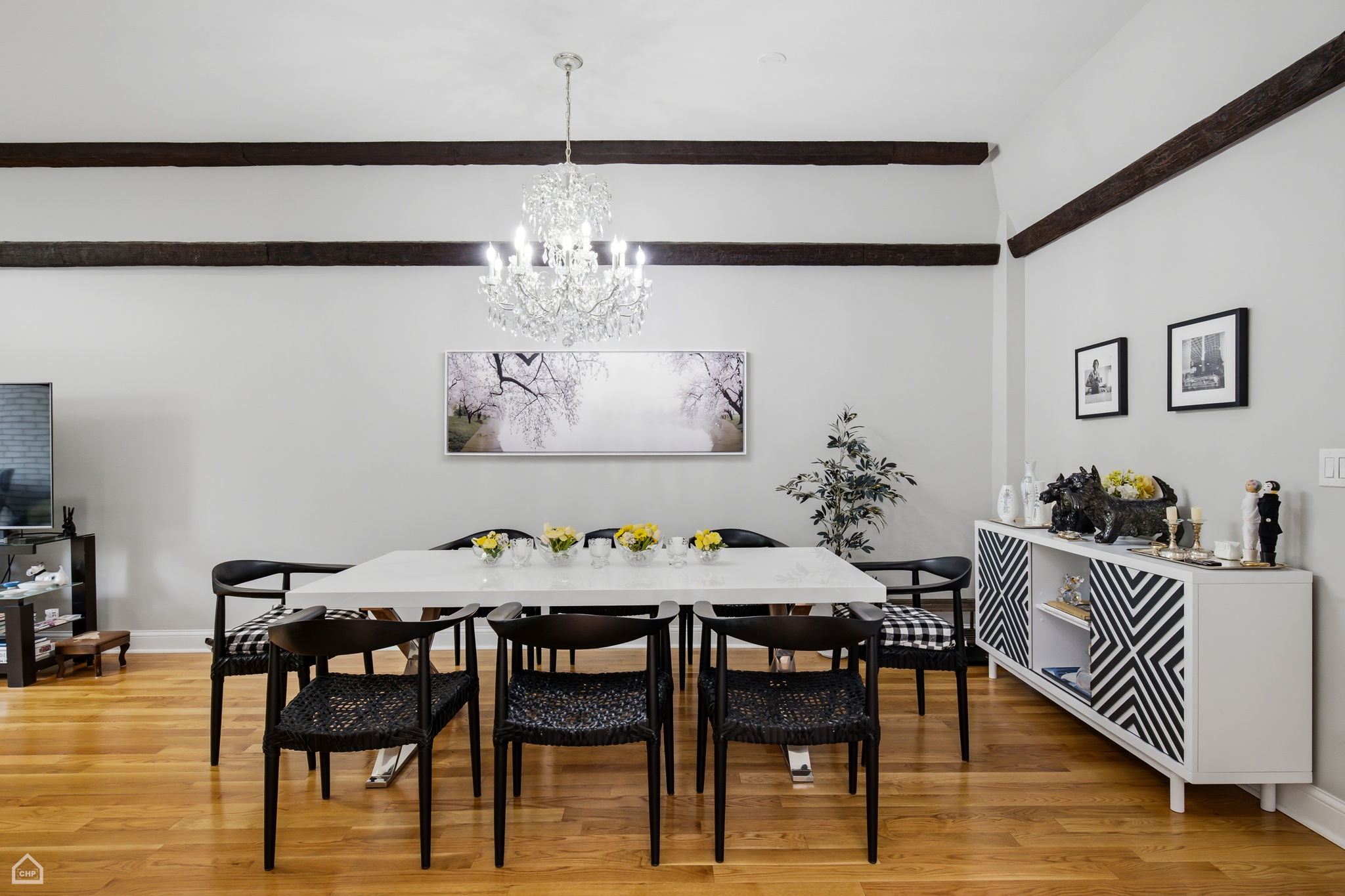 Seller excludes chandelier