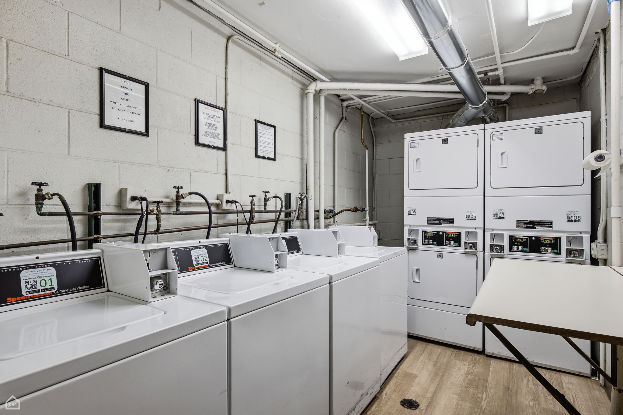 Large laundry room