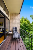 Private treetop balcony