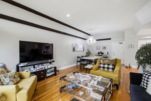 Natural hardwood floors throughout
