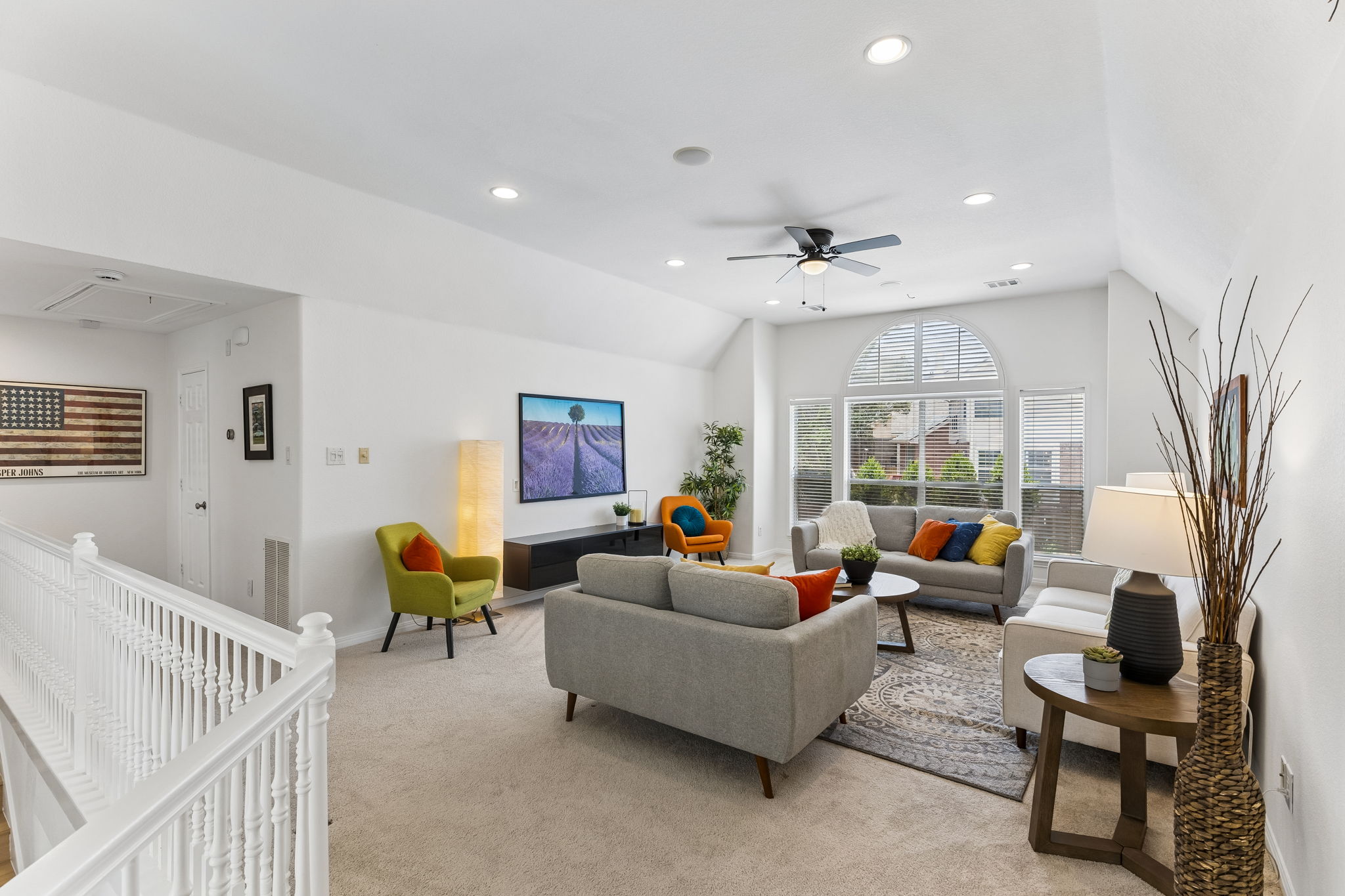 Upstairs Living Room