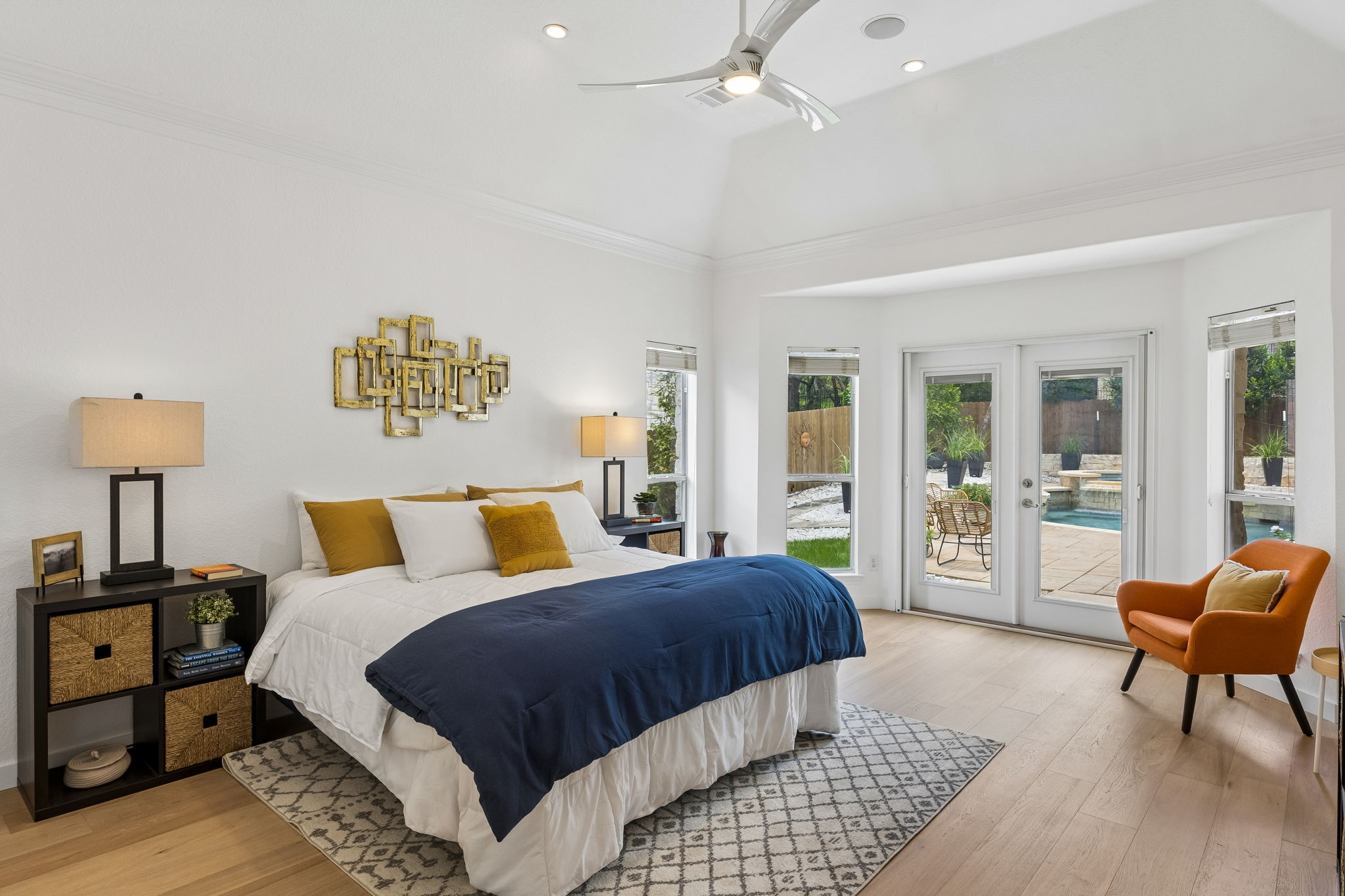 Master Bedroom with a View
