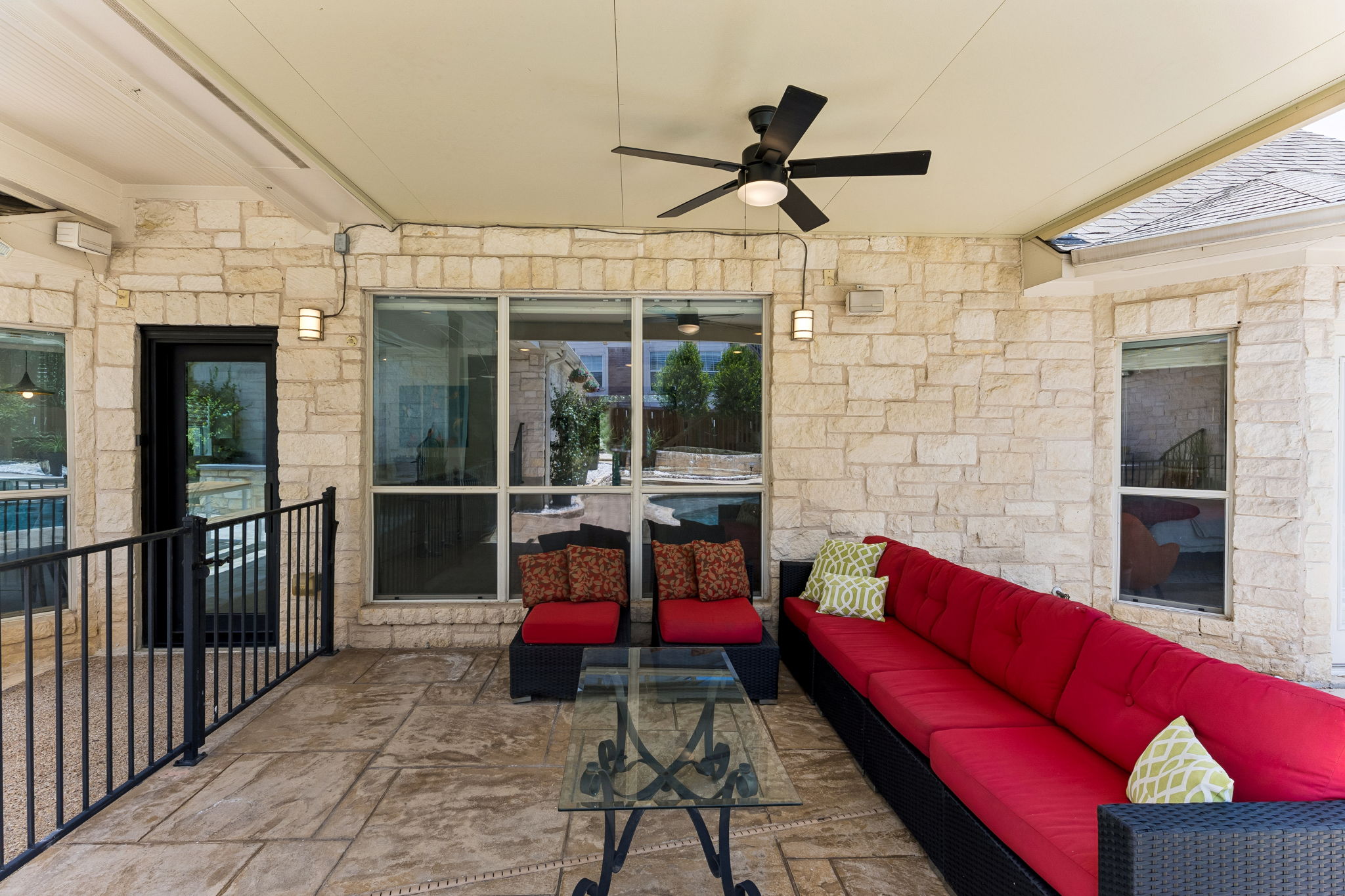 Covered Outdoor Seating