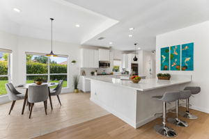 Kitchen and Breakfast Area