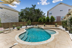 Shimmering Pool and Spa