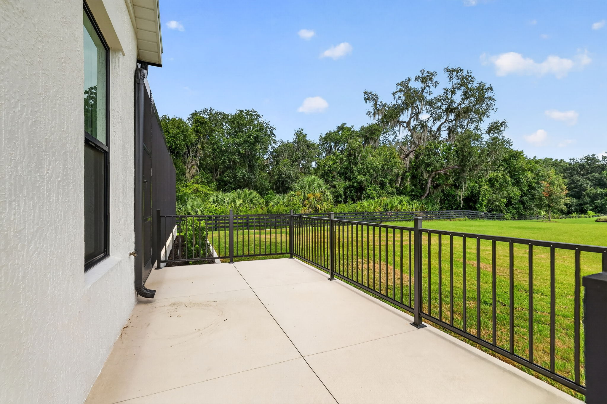 Rear Patio