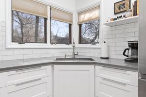 Crisp remodeled kitchen