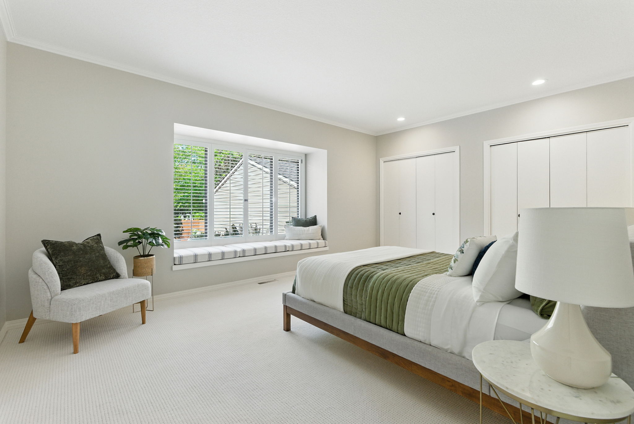 Bedroom 2 Ensuite; Double Closets