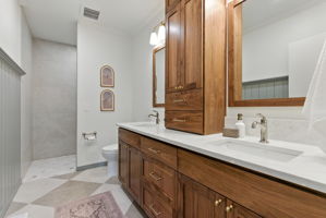 Primary Bathroom; Double Sinks
