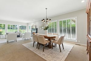Living/Dining Room Walls of Windows