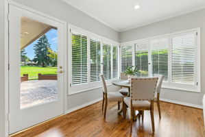 Eating Nook to Side Patio
