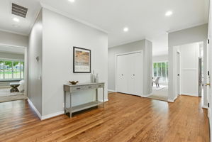 Foyer with Coat Closet